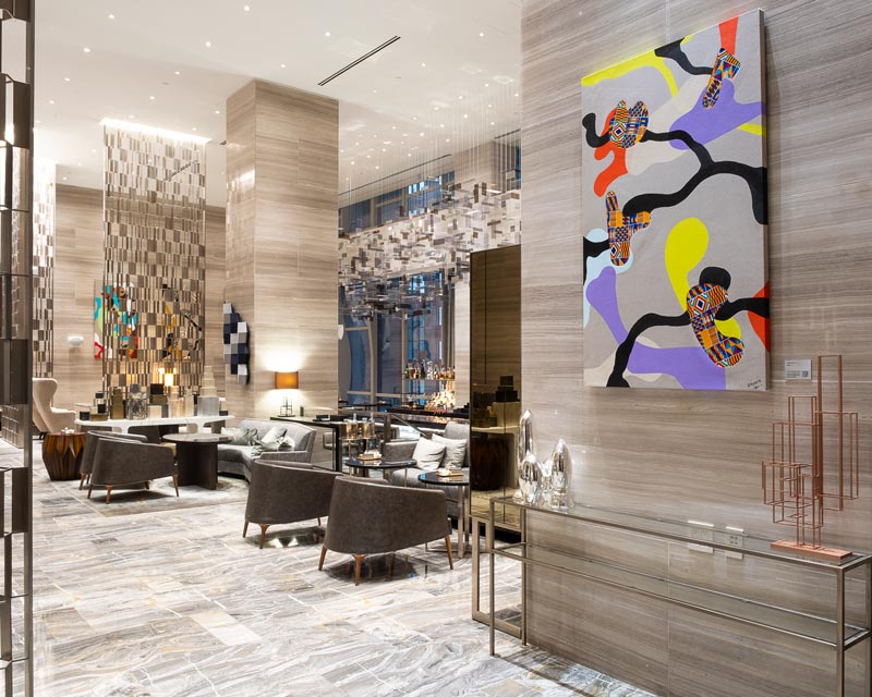 Sankofa artwork at park hyatt new york