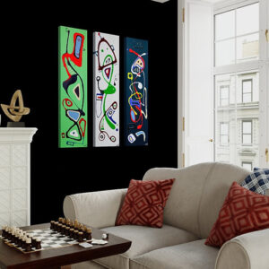 TeRa-NiSeR ToTeMs (TRIPTYCH) (view 3) by Jeffrey Okyere-Agyei