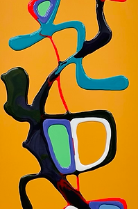 TeRa-NiSeR ToTeMs (TRIPTYCH) (view 12) by Jeffrey Okyere-Agyei