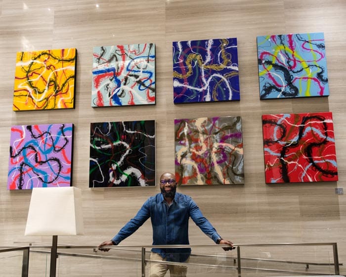 Future Art for the Present. Cosmic DNA